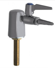 Chicago Faucets 980-WSV909CAGSAM Turret with Single Ball Valve and Check Satin
