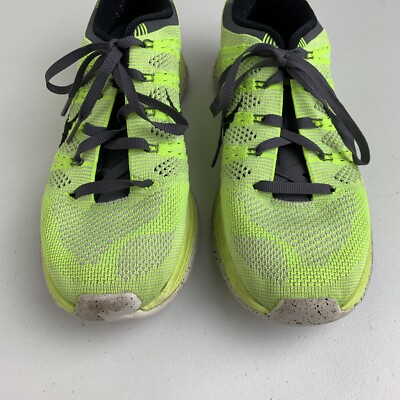 Nike Lunarlon Flyknit One Womens Size 8.5 Running Shoes Neon  display picture 3