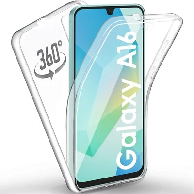 CRACKSIN Hülle für Samsung Galaxy A16 Handy Schutz Case 360 Grad Full Body Tasche