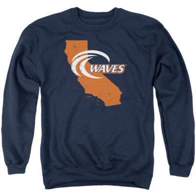 Pepperdine University Adult Crewneck Sweatshirt State Shape
