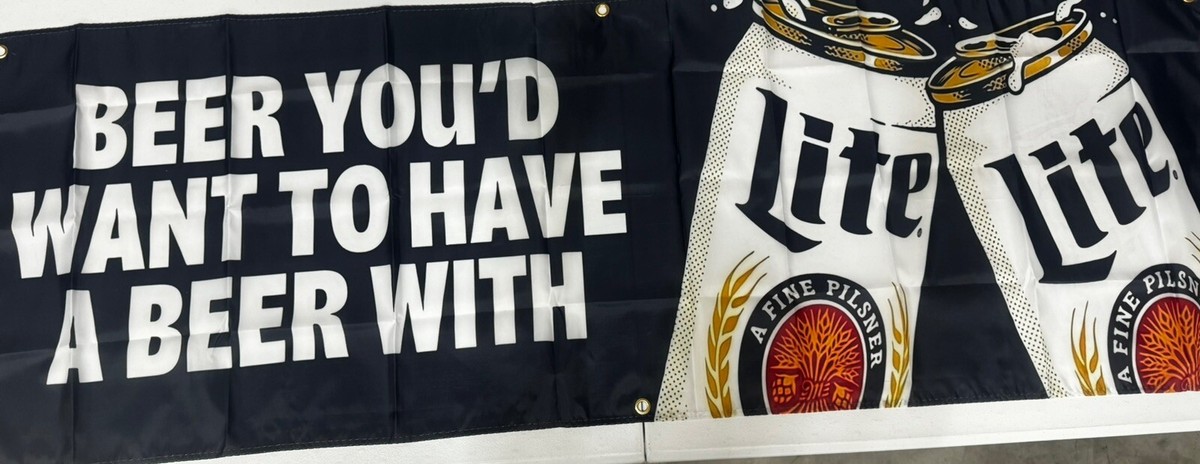MILLER LITE Beer Flag It