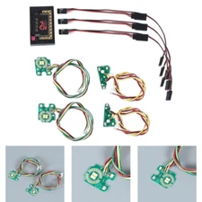 TRX4 Front&Rear LED Lamp Light System Kit for RC 1/10 Traxxas TRX-4 Defender NEW