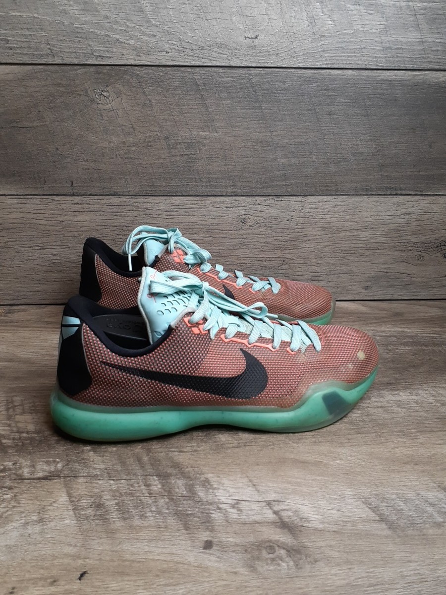 NIKE KOBE 10 EASTER - X - Size 13 - RARE 705317-808 ⚠️WORN