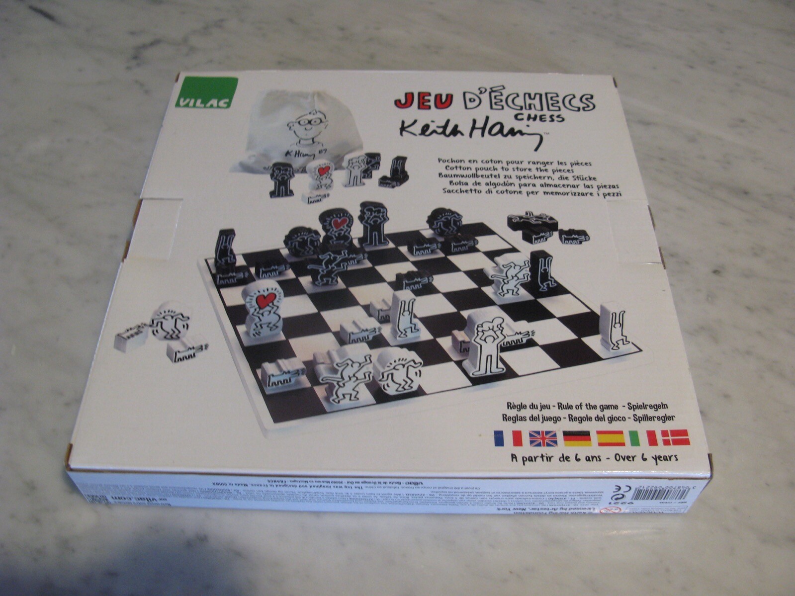 Keith Haring x Vilac Chess Set Board - US