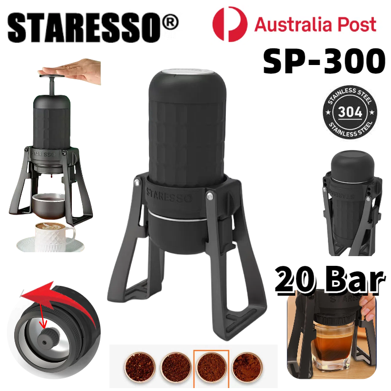 STARESSO SP-300 Coffee Machine Portable Manual Espresso Cafe Maker
