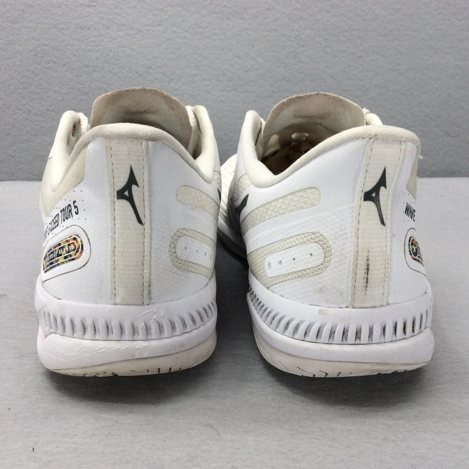 Zapatos de tenis Mizumo Energy Wave Exceed Tour 5 para mujer 9US 40EU blanco borde coral Foto 3 de 4
