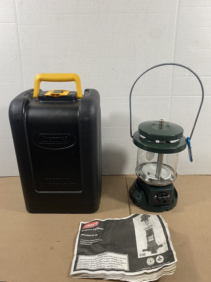 Coleman ランタン 5155 2012年　2個セット Coleman Model 5155 Compact Double Mantle Camp Propane Gas 10