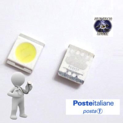 100pcs 3528 2835 3V Lampada Perline 350mA per LED Retroilluminazione TV