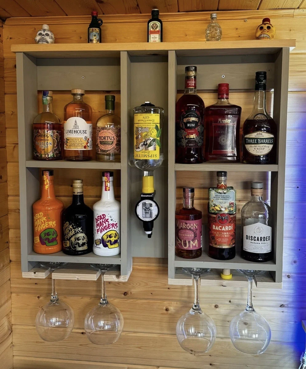 Small wall online bar cabinet