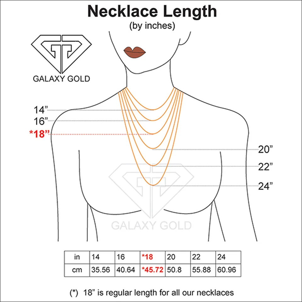 Collar fino oro macizo 14K 16-24" con corte a cuadros redondo cuarzo ahumado Foto 4 de 4