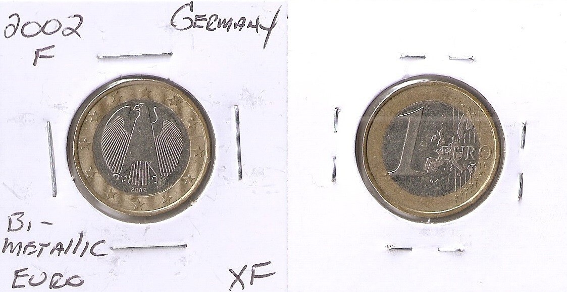 ドイツ 1ユーロ硬貨 2002年 1 Euro Coins Germany 2002 | eBay