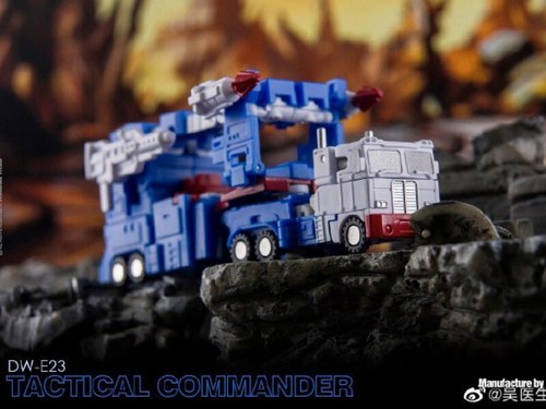 DR. WU DW-E23 Tactical Commander MINI Magnus E23T/E23D/E23B/E23P 6cm Figure - Picture 8 of 30