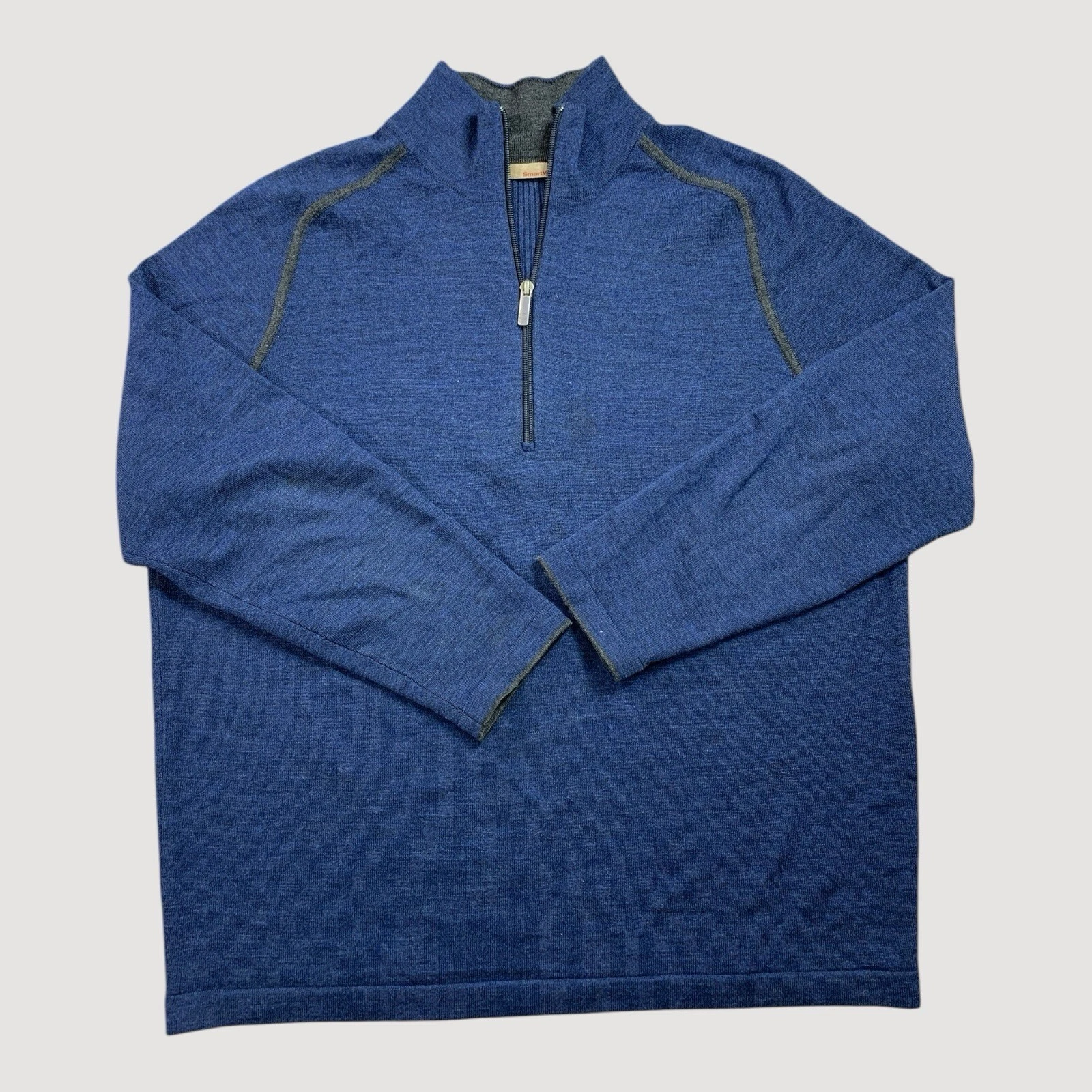 smartwool merino wool 1/4 zip pullover sweater