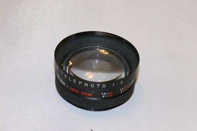 Yashikor Aux. Wide Angle Telephoto Lens 1:4