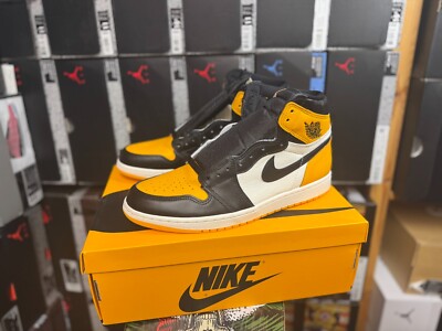 Nike Air Jordan 1 High Retro Taxi Yellow US 11 EU 45 NEU SB 2022