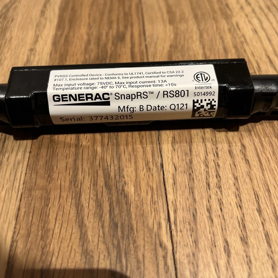 35 x Generac SnapRS RS801 APKE00011 совершенно новый - Изображение 2 из 2