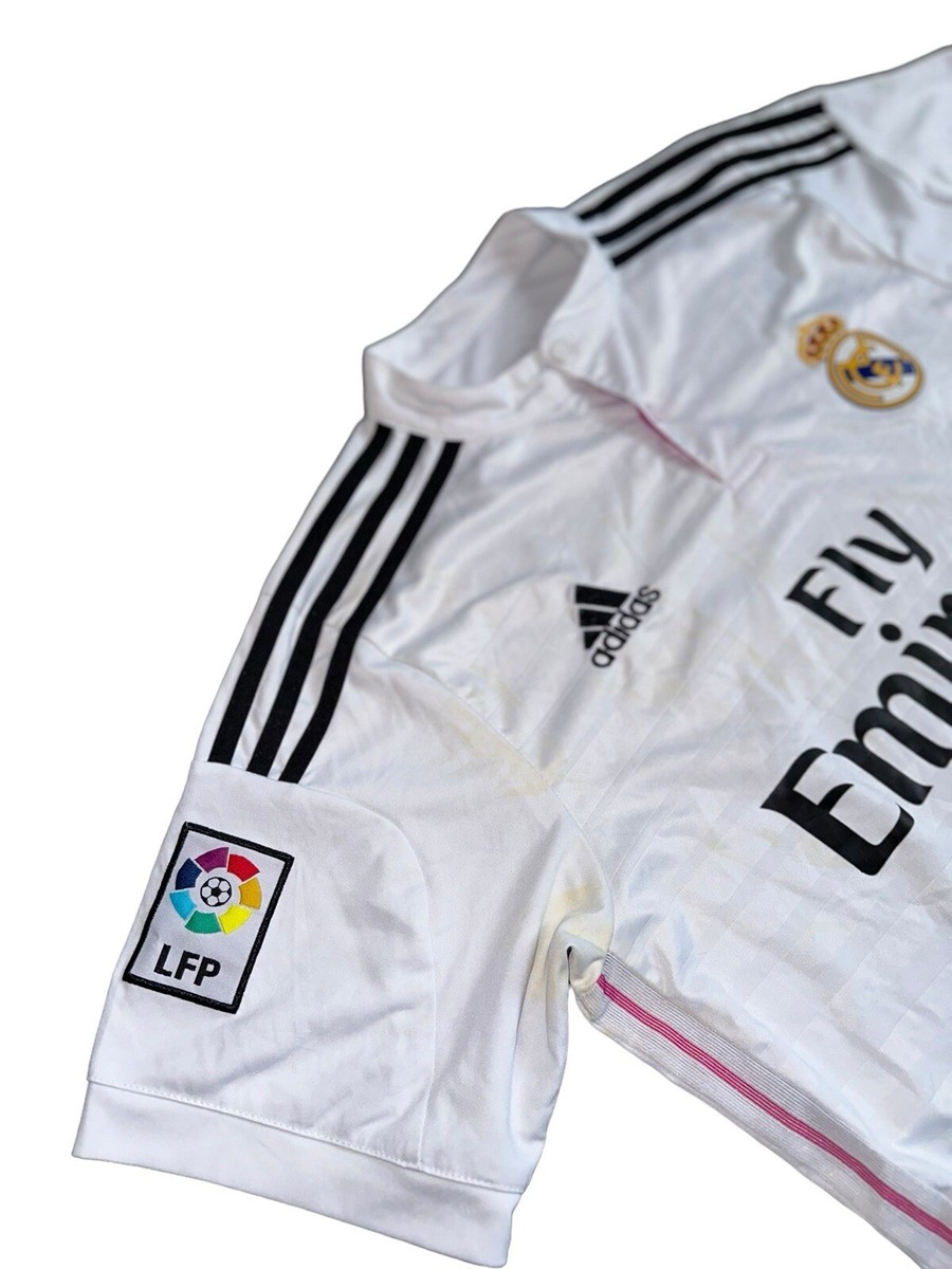 Adidas Real Madrid #10 James Rodriguez White/Black/Pink
