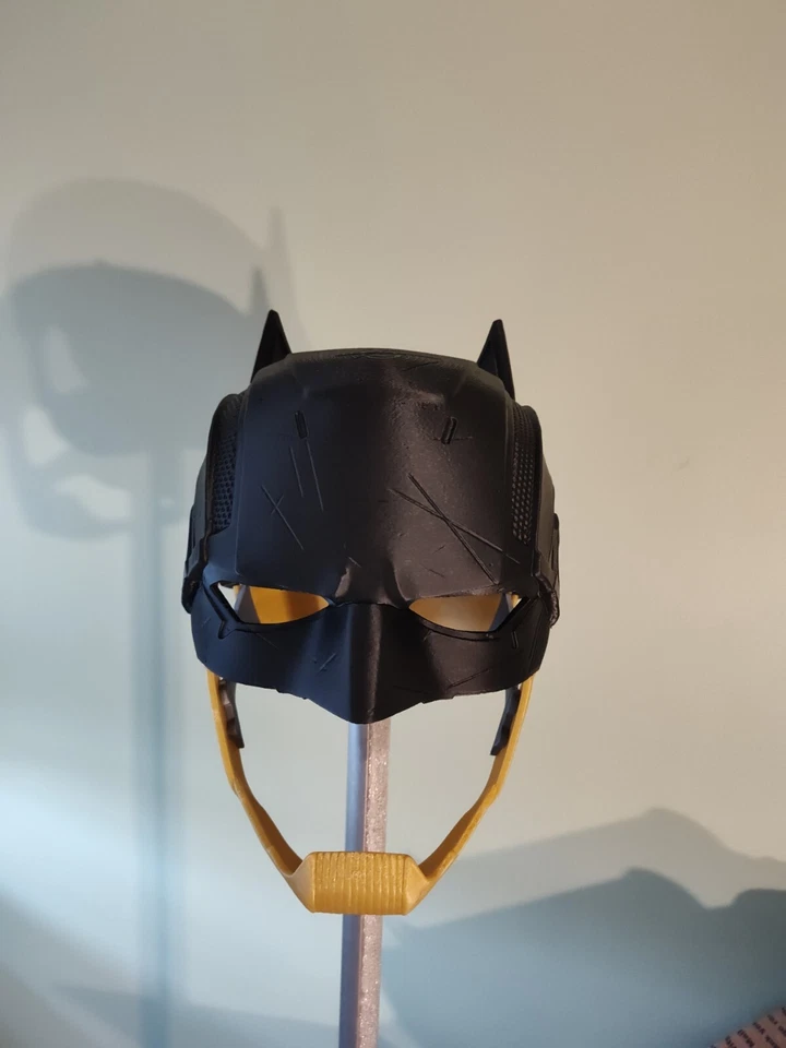 Bat Man Dark Detective Themed Helmet Cosplay Display Youshstudio Unpainted - Image 2 of 4
