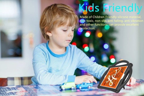 Funda de silicona premium para niños para Apple iPad 9.7"" 5ta / 6ta generación / iPad 9.7"" Air 1/2 - Imagen 7 de 35