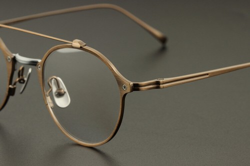 Monturas de gafas ópticas RX retro vintage Pure Titanium Man 47-22-145 - Imagen 20 de 25