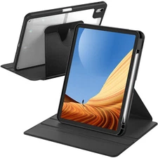 Case for iPad Air 11-inch M2 (2024) 360° Rotating Stand Shockproof Cover