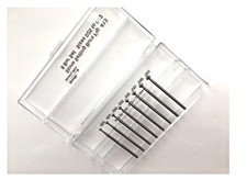 JEWELRY STONE SETTING BUR, MEDIUM 8 PCS 025 TO 042,  FIG 413, BURS FOR JEWELERS 