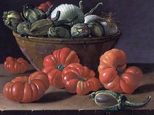 TOMATOES BOWL OF AUBERGINES ONIONS Tile Mural Kitchen Backsplash Marble Ceramic