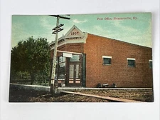 Original Antique Postcard Pleasureville KY Post Office - Not Posted