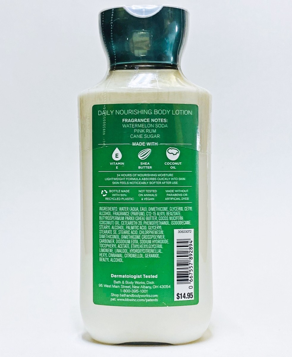 1 Bath & Body Works WATERMELON MOJITO 24HR Moisture Body Lotion