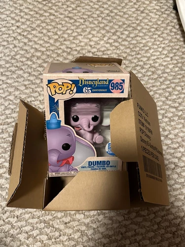 NEW IN BOX Funko POP Disney Dumbo 985 Disneyland 65 Anniversary Purple