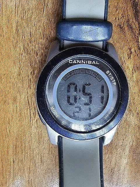 Chic Cannibal Active CD214 05 WR100M Digital Quartz Ladies Sports Watch Working