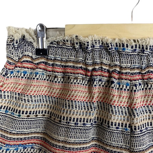 1.State Gypsy Night Woven Frayed Tweed Shorts Women’s Size L Pockets - Picture 4 of 7
