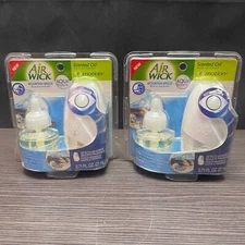 Air WICK Scented Oil i Motion Sensor AQUA ESSENCES Lot Of Two Factory Sealed