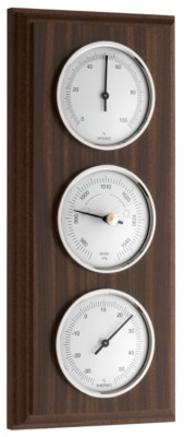 TFA Dostmann Horloge Murale Numérique XL, 60.4523.01, avec Température Extérieure et Climat