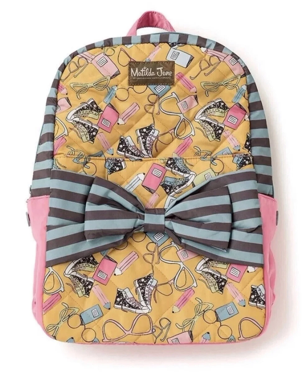 NWT Matilda Jane choose your own path make the grade backpack bag NEW In Bag