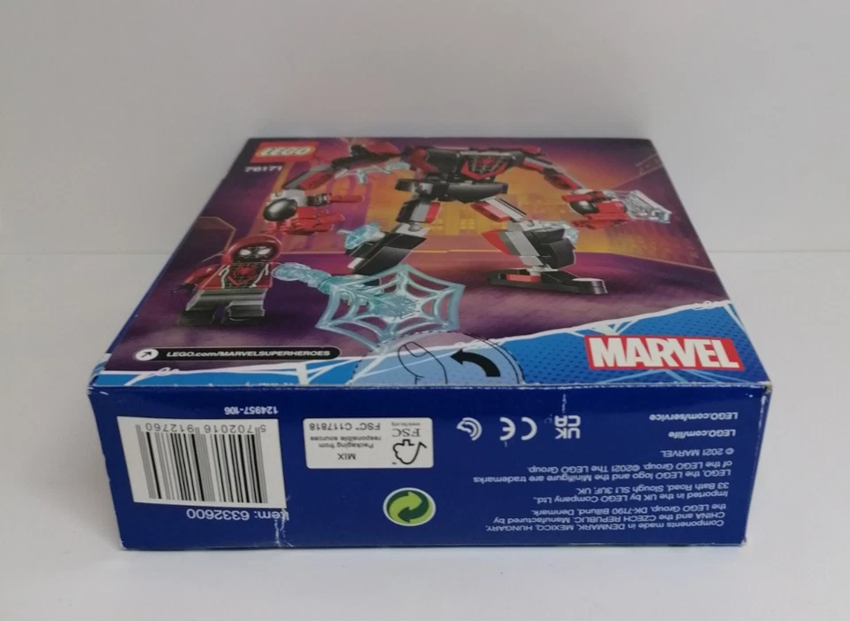 Lego Marvel 76171 Miles Morales Spiderman - 2021 Neuf New - Photo 3/3