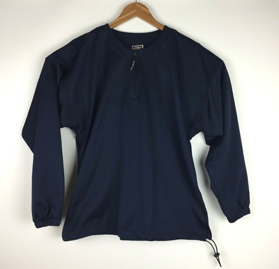 easton pullover baseball jacket