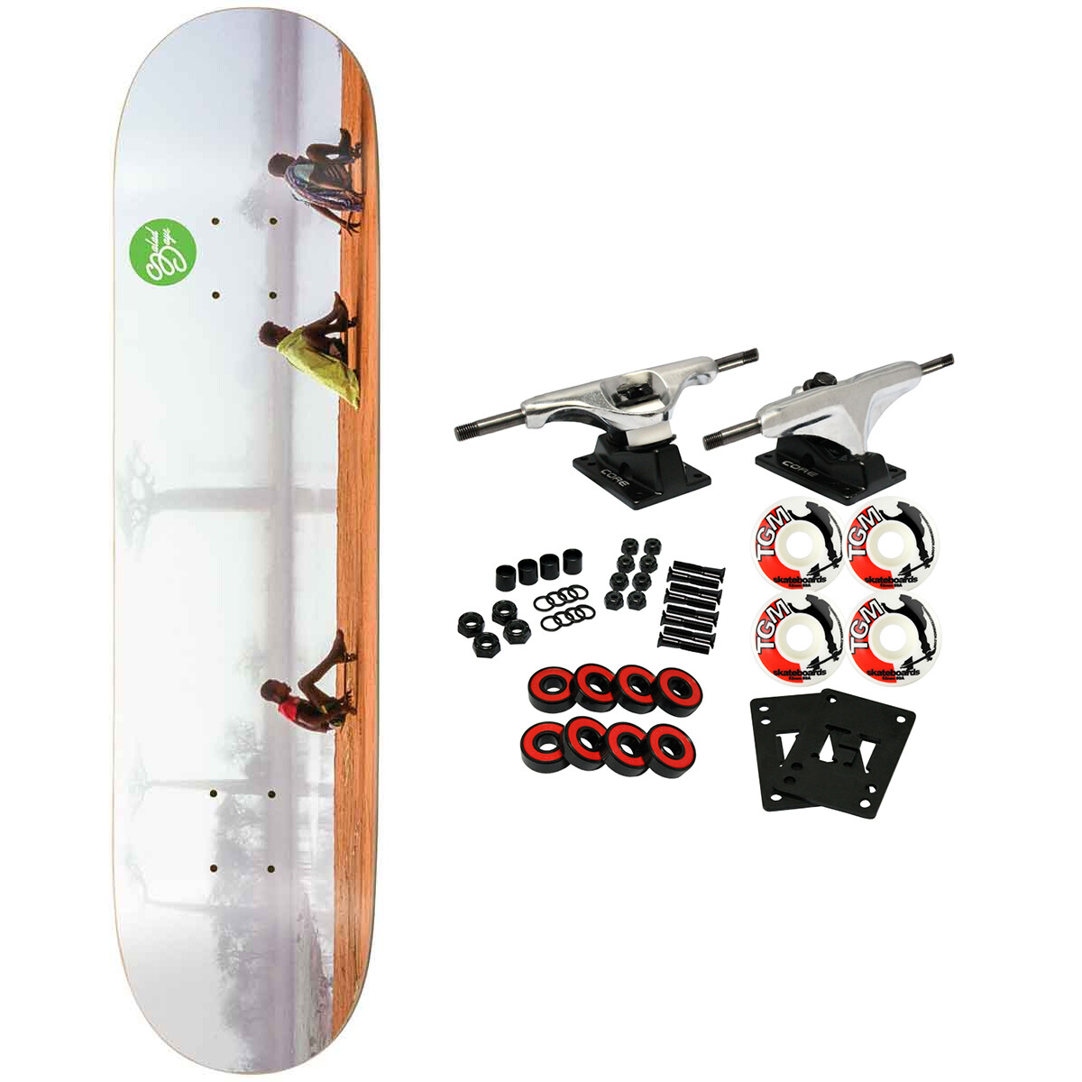 Complete Salad Days Of Skateboarding 8.25" X 32"
