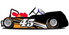 Orange Nitro Go Kart Side Wrap And Numbers Decals Kit Go Kart Wraps Orange Nitro Go Kart Side Wrap And Numbers Decals Kit Go Kart Wraps