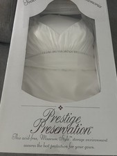 Prestige Preservation Vintage  Wedding Elegant White  Dress Excellent condition