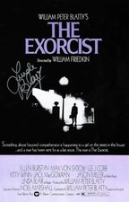Linda Blair Autographed Exorcist Reagan 11x17 Poster