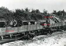 PHOTO RUSSIA ARMIR CSIR RUSSIAN FRONT 1942 TRAIN ENGINES PO.2 UKRAINE AVIATION