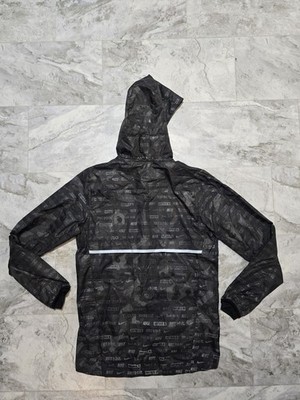 Nike JDI Shield Ghost Flash Running Jacket Mens Sz S Black AH5987