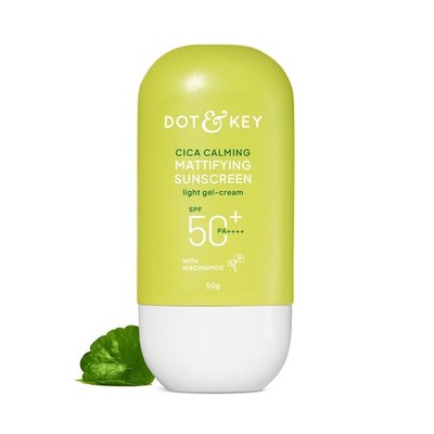 Dot & Key CICA Calming Mattifying Sunscreen SPF 50 PA++++ (50g)