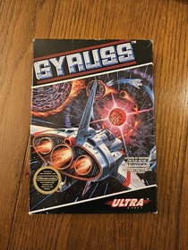 Gyruss - Nintendo NES Video Game 1989 - Complete In Box CIB