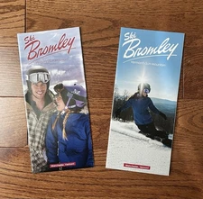 Bromley Ski Area Resort Brochures - Lot of 2