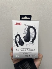 L@@K BRAND NEW SEALED JVC TRUE WIRELESS FITNESS SERIES HA-EC25T BLACK EARBUDS