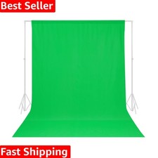 Versatile 5x7 FT Green Photography Backdrop   Ideal for Events  Studios