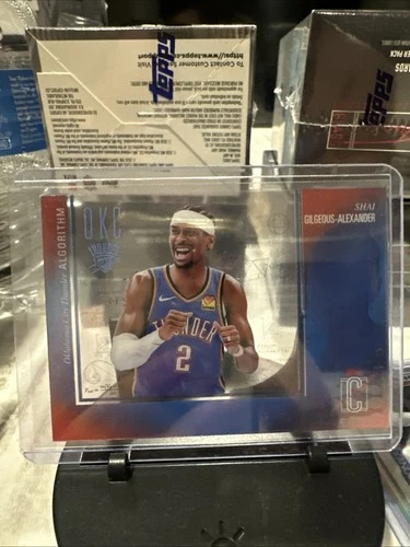 2025 Topps Signature Shai Gilgeous-Alexander Base (RAW)