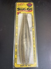 Lunker City Slug-Go #47 Pond Shiner 9" Fishing Lures Pack Of 3 Plus Hook Vtg NIB
